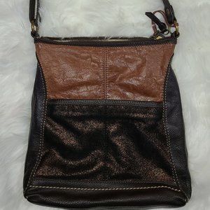 The Sak Iris Crossbody Bronze Metallic Shimmer